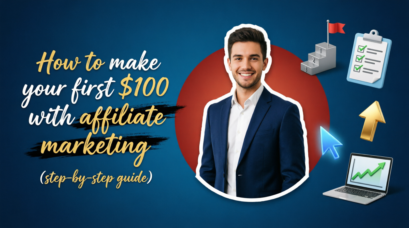 How to make your first $100 with affiliate marketing (step-by-step guide)